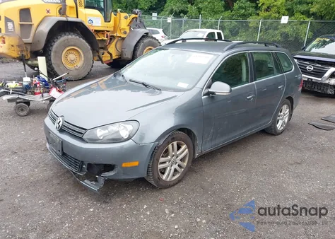 2012 Volkswagen Jetta Sportwagen 2.0L Tdi z USA, uszkodzony, nr VIN 3VWML7AJ1CM663231